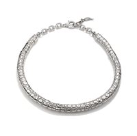 Collana Giovanni Raspini Donna Crocodile in Argento 10655